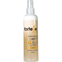 Двухфазный спрей-кондиционер для всех типов волос, ACME Fortesse PRO, 250 мл., GLOSS - питание и блеск