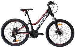 cumpără Bicicletă Crosser LEVIN 26-4036-21-13 Black/Red în Chișinău 