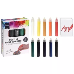 купить Набор для творчества Promstore 52348 Set vopsele acrilice Artis 10bucX30ml в Кишинёве 