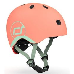 cumpără Cască de protecție Scoot&Ride 96389 Peach (cu sistem de reglare), XXS-S, 1+ ani în Chișinău 