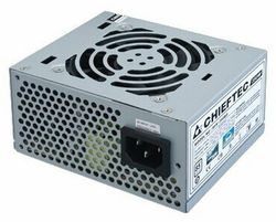 Power Supply SFX 350W Chieftec SFX-350BS, 80PLUS, Active PFC, 80mm silent fan