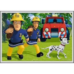 купить Головоломка Trefl 90382 Puzzles - 10in1 - Meet Fireman Sams rescue / Prism A&D Fireman Sam в Кишинёве 