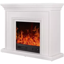 cumpără Șemineu electric ArtFlame Rafael, 800x1000x300 mm, Alb în Chișinău 