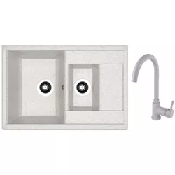 купить Мойка кухонная со смесителем Dr.Gans Astra 760K + SanDonna F 7073 gri в Кишинёве 