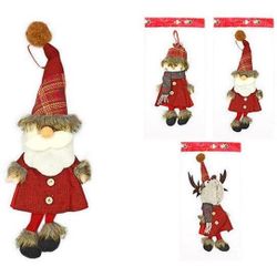 купить Новогодний декор Promstore 20185 Сувенир текстильный Снеговик, Санта, Олень 31cm в Кишинёве 