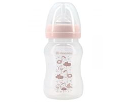 Anti-colic feeding bottle Kikka Boo 240ml Flamingo Pink