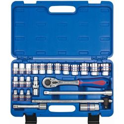 cumpără Set de unelte de mână King Tony ST4528MR набор 1/2" торцевых головок 6 гран. 8-32мм, принадлежностей, 24 пр. în Chișinău 