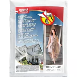 cumpără Accesoriu pentru casă Beorol 600006 Draperie antiinsecte magnetica neagra 100x210cm în Chișinău 