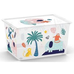 купить Короб для хранения KIS 54526 C-box XL Wild Animals 50l, 55x38.5xH30.5cm в Кишинёве 