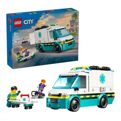 cumpără Set de construcție Lego 60451 City Ambulanţă în Chișinău 