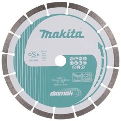 купить Диск отрезной Makita D-80117 Disc diamantat segmentat umed/uscat 230x22.23mm в Кишинёве 