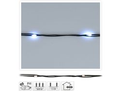 Огни новогодние "Нить" 480LED белые, 36m зел кабель
