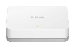 .5-port 10/100/1000Mbps Switch D-Link "DGS-1005A/F1A", Plastic Case