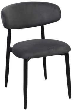 cumpără Scaun Deco Meridian Grey + Black Legs în Chișinău 