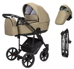 cumpără Сărucior pentru copii Angelina Carucior 2in1 Velio Donkey Brown VE-12 în Chișinău 