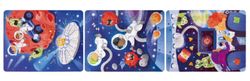 купить Головоломка Hape E1646 Set puzzle 3 în 1 Aventura în Spațiu в Кишинёве 
