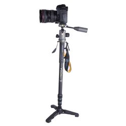 Monopod Vanguard VEO 2S CM-264TBP, Carbon, 4-section, foldable feet, VEO 2 BP-120 Ball/Pan-Head