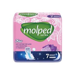 Прокладки гигиенические Molped Ultra Night 7шт