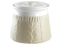 Емкость керамическая 1.4l Tognana Pullover, цвет молочный