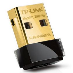 USB2.0 Nano Wireless N LAN Adapter TP-LINK "TL-WN725N", 150Mbps