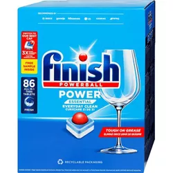 cumpără Detergent mașina de spălat vase Finish 1253 Essential Fresh 86 tab în Chișinău 