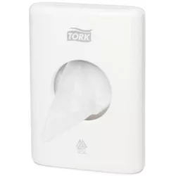 cumpără Accesoriu pentru WC Tork 565000 Dispenser Pungi Igienice B5, 36*100*140, Alb în Chișinău 