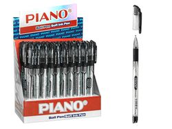 Ручка шариковая PT-195 soft ink, 0.7mm, черная