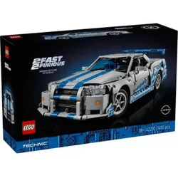 купить Конструктор Lego 42210 Technic Masina 2 Fast 2 Furious Nissan Skyline GT-R (R34) в Кишинёве 
