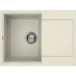 купить Мойка кухонная Elleci EASY 135 (680x500 mm) 62 bianco antica в Кишинёве 