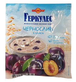 Овсяные хлопья Геркулес с черносливом 35 гр