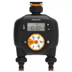купить Блок управления поливом Fiskars Programator universal irigare, Dual, LCD (1054792) в Кишинёве 