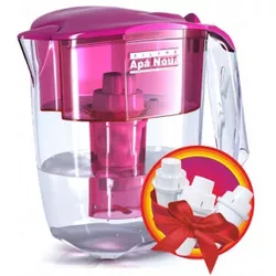 купить Фильтр-кувшин для воды Apa Noua FF Silver AN сиреневый (+3 картриджа) в Кишинёве 