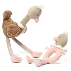 купить Мягкая игрушка BabyOno 1446 Set de jucarii OSTRICH McKNOX FAMILY в Кишинёве 