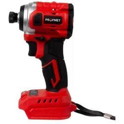 купить Шуруповёрт Profmet 857142 Ударный пистолет 18 В, 230 Нм, патрон 1/4 дюйма, (без аккум.) 3150 об/мин в Кишинёве 