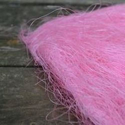 Декоративная сизаль " розовая " 40гр
