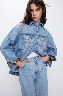 Куртка ZARA Синий zara 5252/214/400