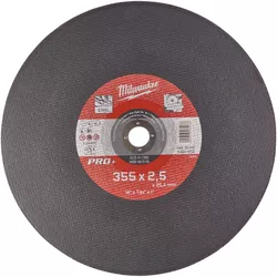 cumpără Disc de tăiere Milwaukee WSC41 Disc taiere metal 355x2.5x25.4mm în Chișinău 