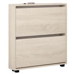 cumpără Raft pentru încălțăminte Mobildor-Lux Leo Slim 100x16x86H cm Sonoma în Chișinău 