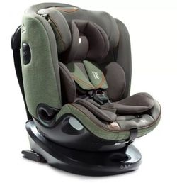 Scaun auto rotativ i-Size Joie i-Spin Grow 360 Signature Pine (0-25 kg)