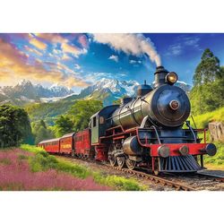 купить Пазл Trefl 10929 Puzzle 1000. Călătorie cu trenul в Кишинёве 