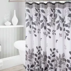 cumpără Perdea de duș Hydro S Grey nature, alb/gri/negru în Chișinău 