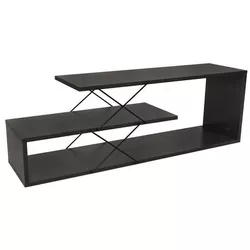 cumpără Comodă TV Trendy Zigzag, Antracit 120x40x30cm în Chișinău 