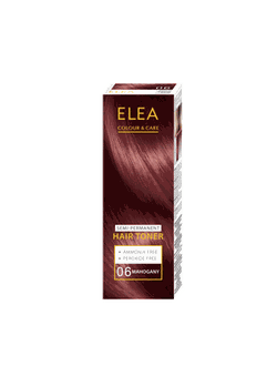 Оттеночный бальзам, SOLVEX Elea Hair Toner, 100 мл., 06 - Махагон
