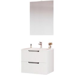 купить Шкаф под умывальник Savinidue Ibiza 60C/F00+oglinda 210/EL+LAMP 906024 в Кишинёве 