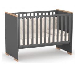 Veres Кроватка детская ЛД9 Сиэтл (тёмно-серый)
