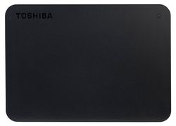 2.0TB (USB3.1) 2.5"  Toshiba Canvio Basics External Hard Drive (HDTB420EK3AA)", Black