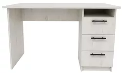 купить Офисный стол Mashtab S12529 Masa cu 3 sertare (1200x600x750) Stejar Alb в Кишинёве 