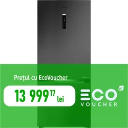 cumpără Frigider cu congelator jos Grundig GKPN67830FXRW în Chișinău 