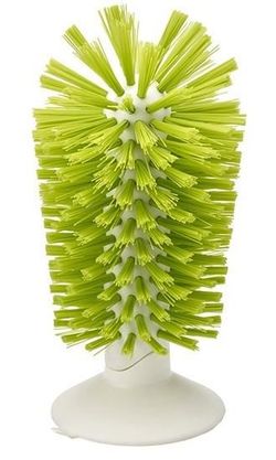 cumpără Accesoriu pentru bucătărie Joseph Joseph 85103 Щетка для стаканов с присоской к раковине (Зелёная ) în Chișinău