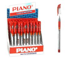 Ручка шариковая PT-195 soft ink, 0.7mm, красная